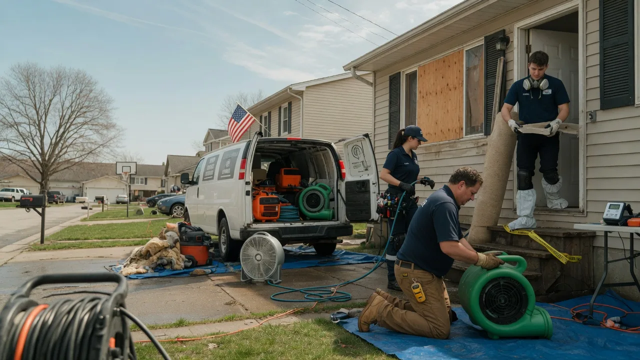 Water Damage Restoration in New Market, IA near me